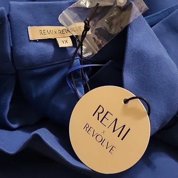 Revolve x Remi Carli Mini Dress in Blue plus size 1X new - Picture 7 of 9